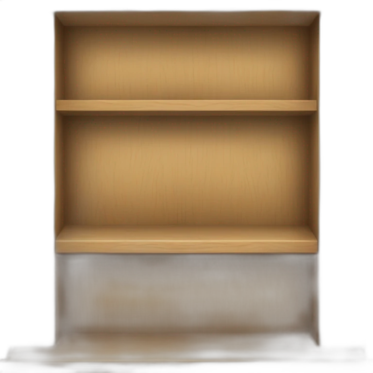 wooden shelf emoji