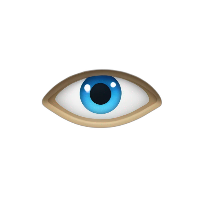 ojos azules emoji