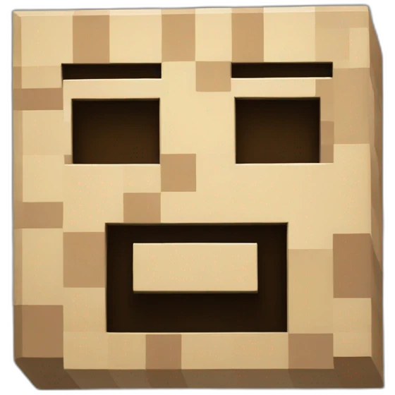 Minecraft logo emoji