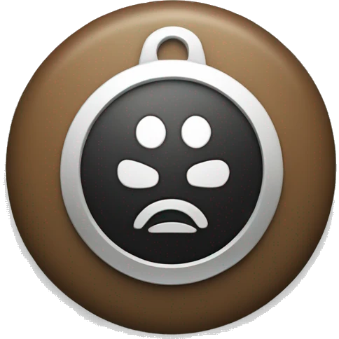 Just a simple AirTag from Apple Inc emoji