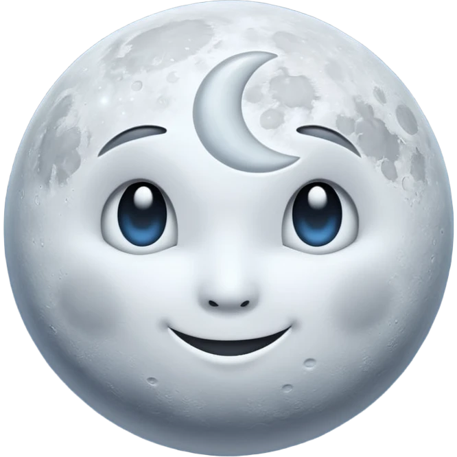Moon emoji