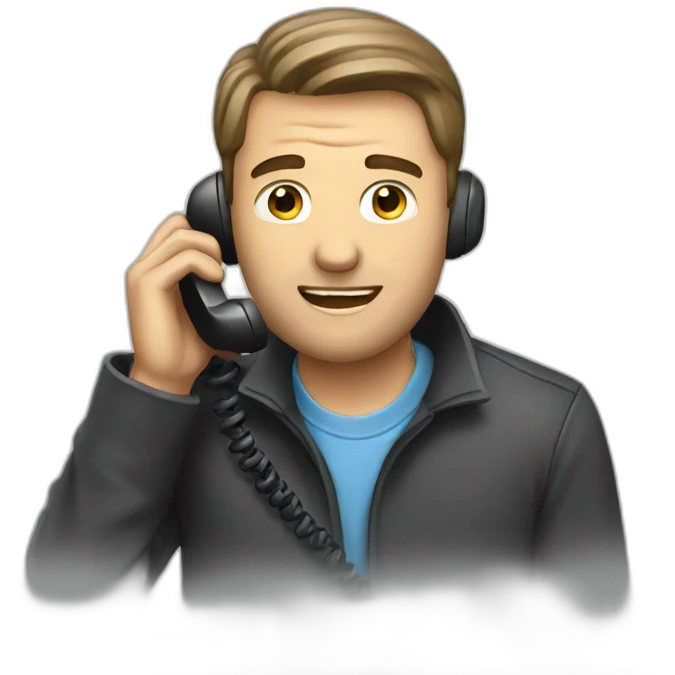 man on the phone emoji