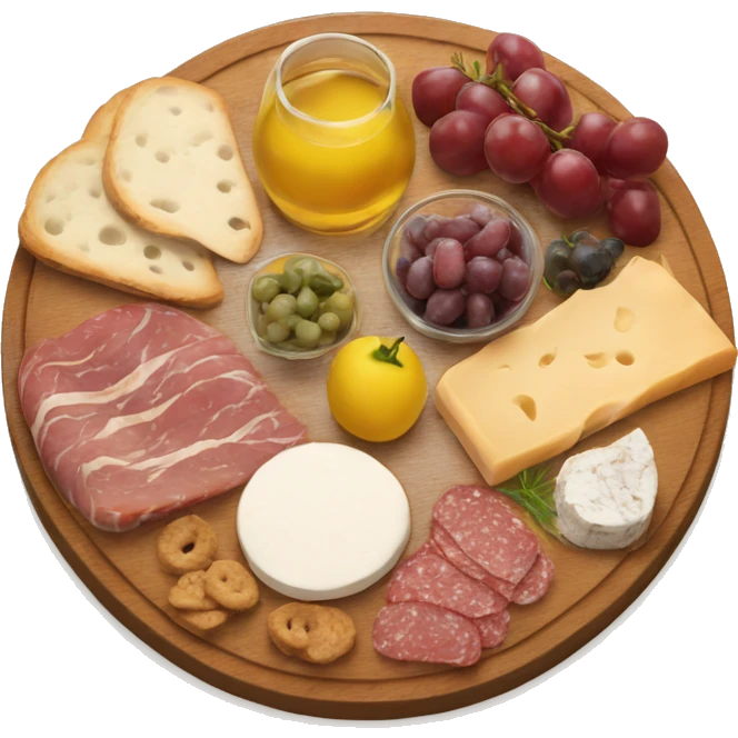 Charcuterie board emoji