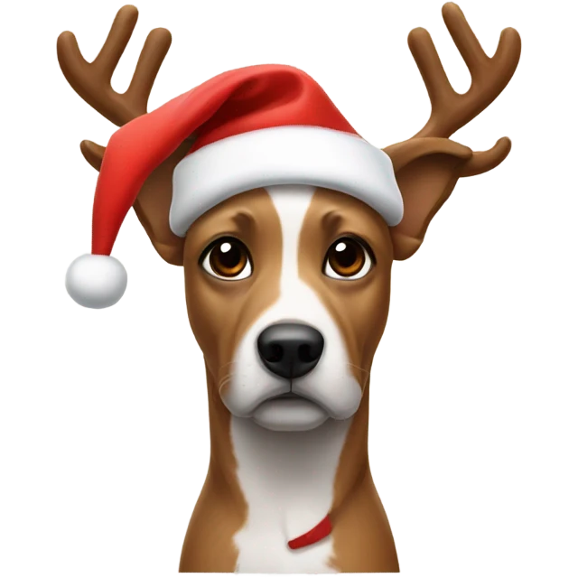 Dogs christmans emoji