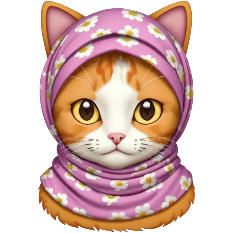 Hijab Cat emoji