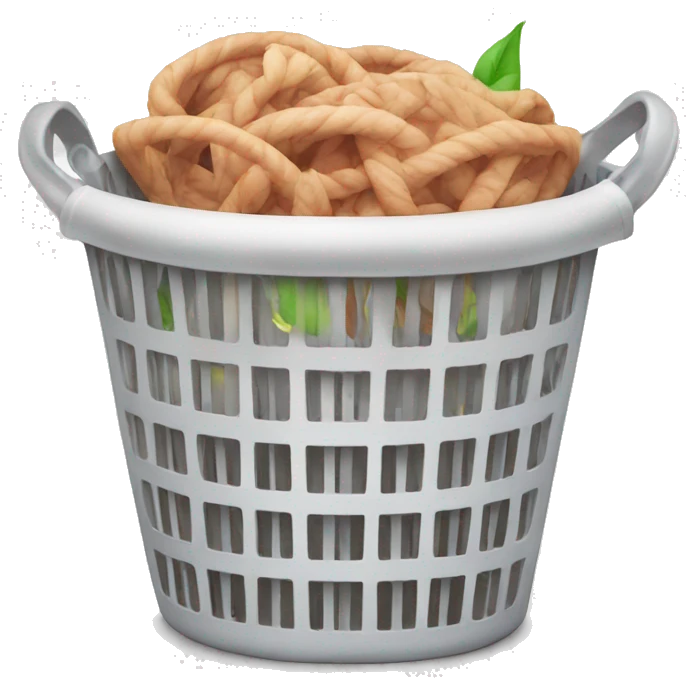 Laundry basket emoji