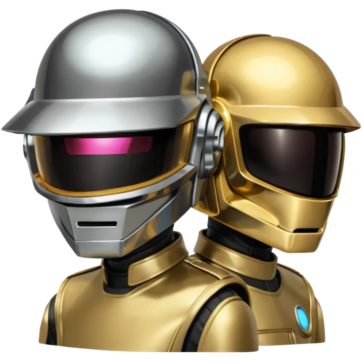 daft punk realiatic emoji