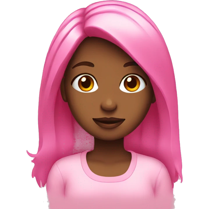 pink girl emoji