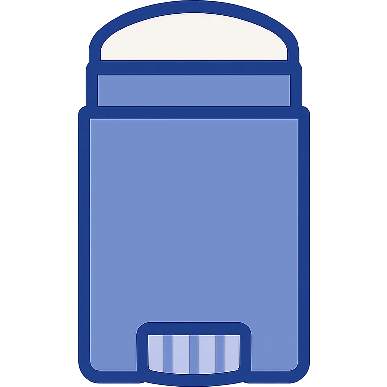 simple and clean deodorant stick with no text or label emoji