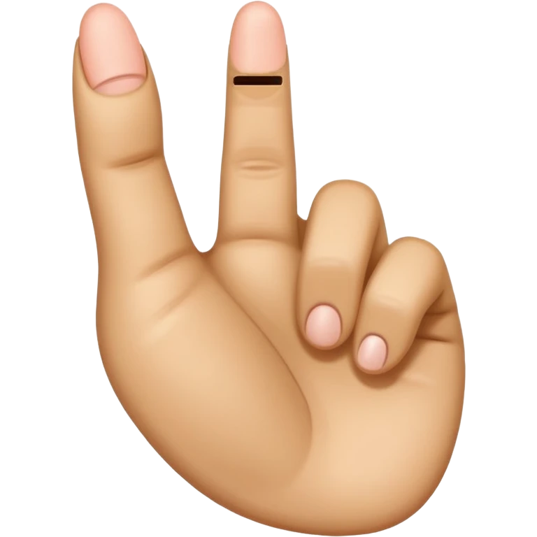 Emoji doigts d’honneur à la place de la main un pied  emoji