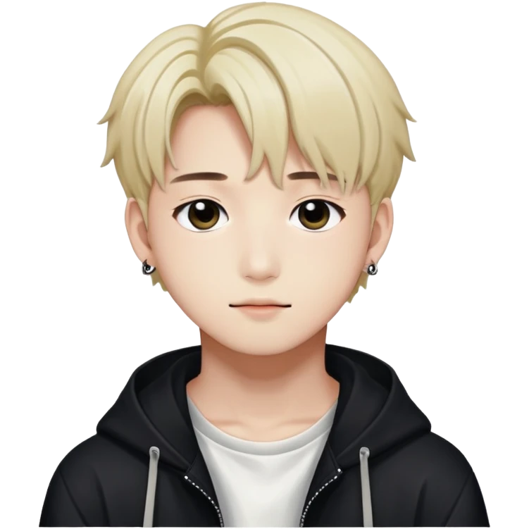 Lee Know from Stray Kids, K-pop idol emoji