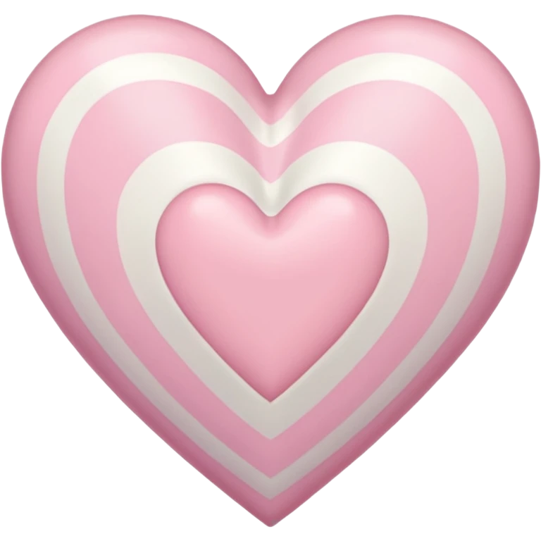 pastel heart with a gingham pattern emoji