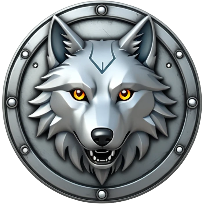 Witcher wolf medallion emoji