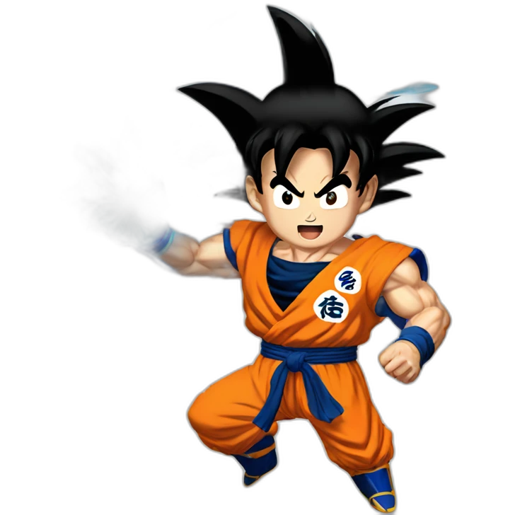 Goku kamehameha emoji