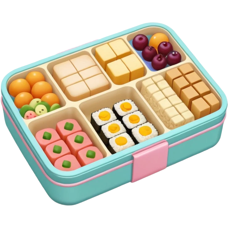 a pastel bento emoji
