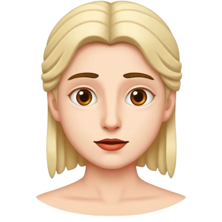 person acting in a play with theatrical expression emoji