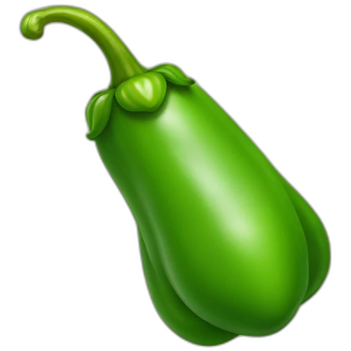little green pepper emoji