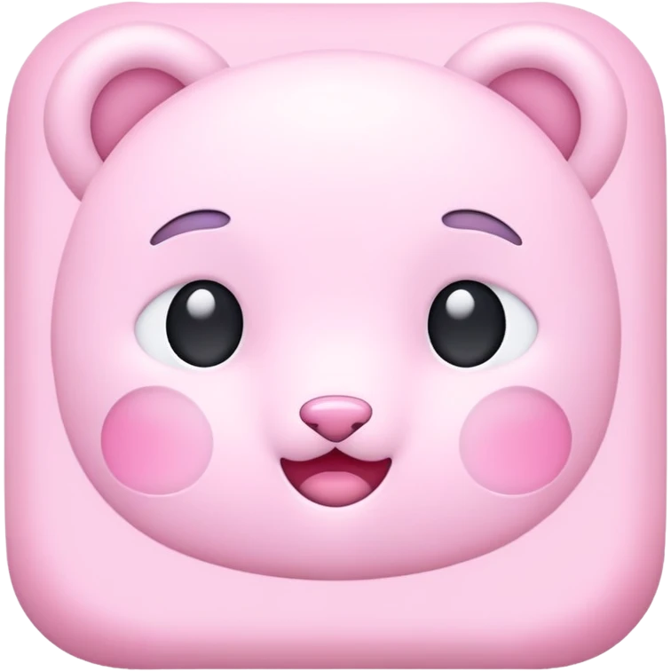 Pink emoji