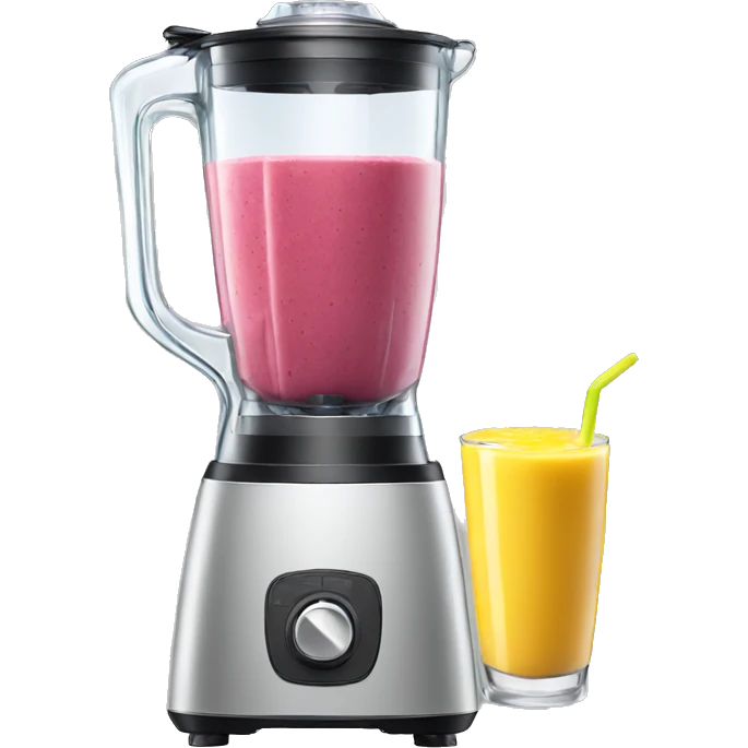 Smoothie blender emoji
