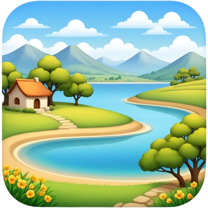 warm scenery  emoji