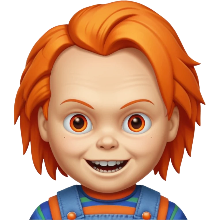 Un emojin de chuky emoji