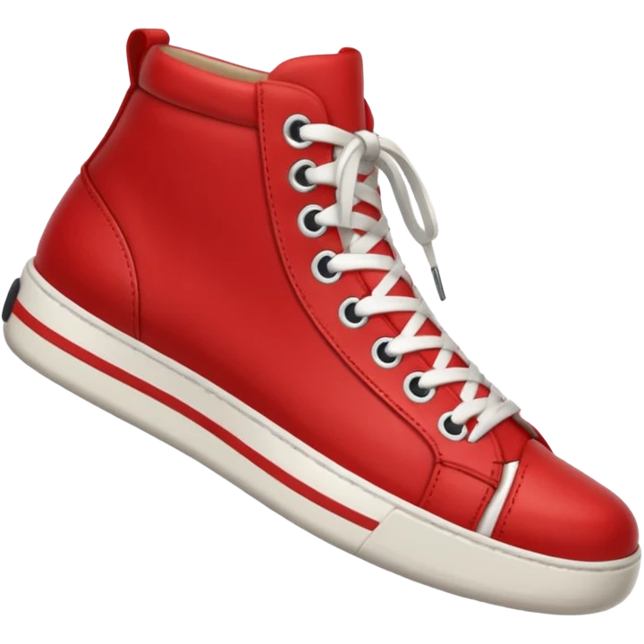 Red sneakers emoji