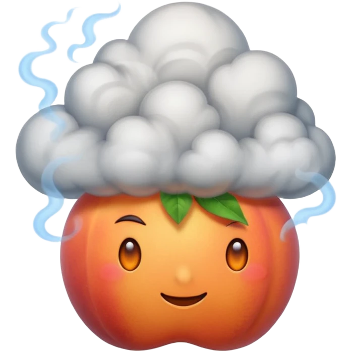 🍑+💨 emoji