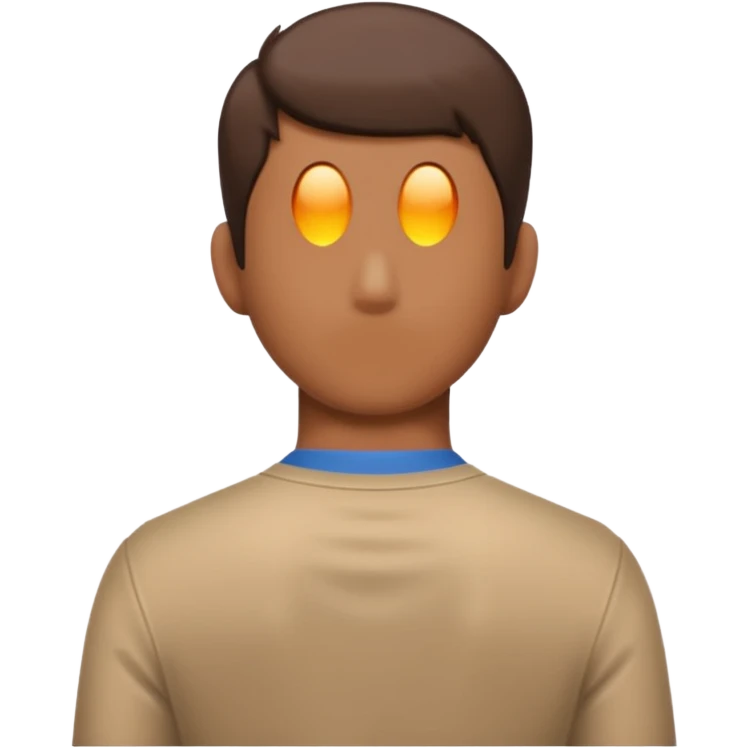 back view of a person emoji