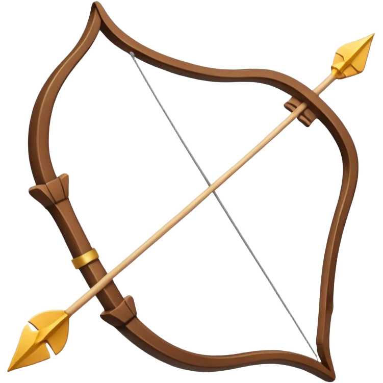 bow and arrow emoji