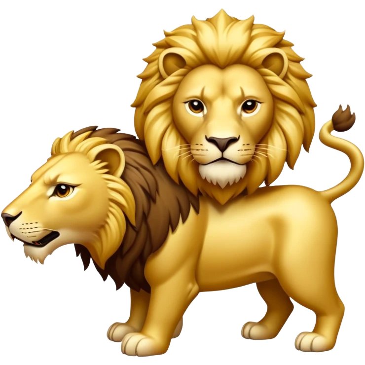 Gs arması yanında aslan emoji