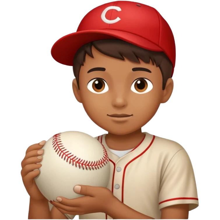  Boy with baseball emoji