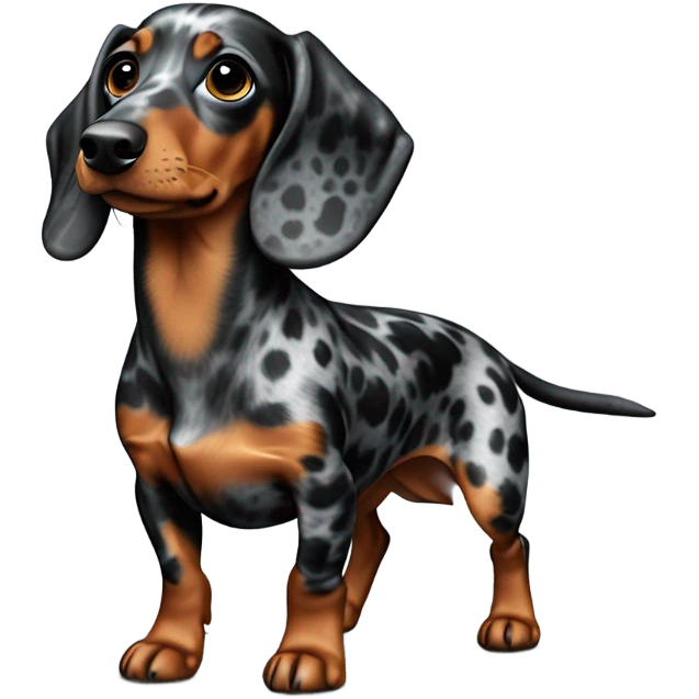 Daple mini dashund  emoji