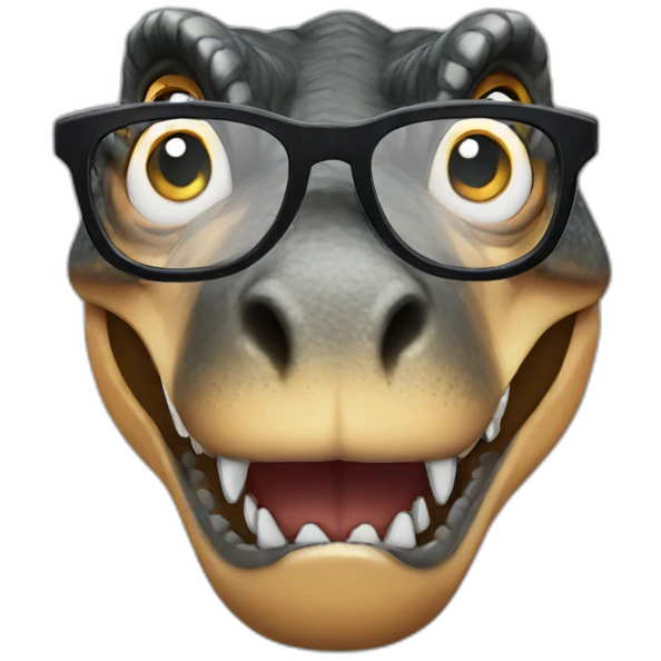 trex glasses emojis emoji