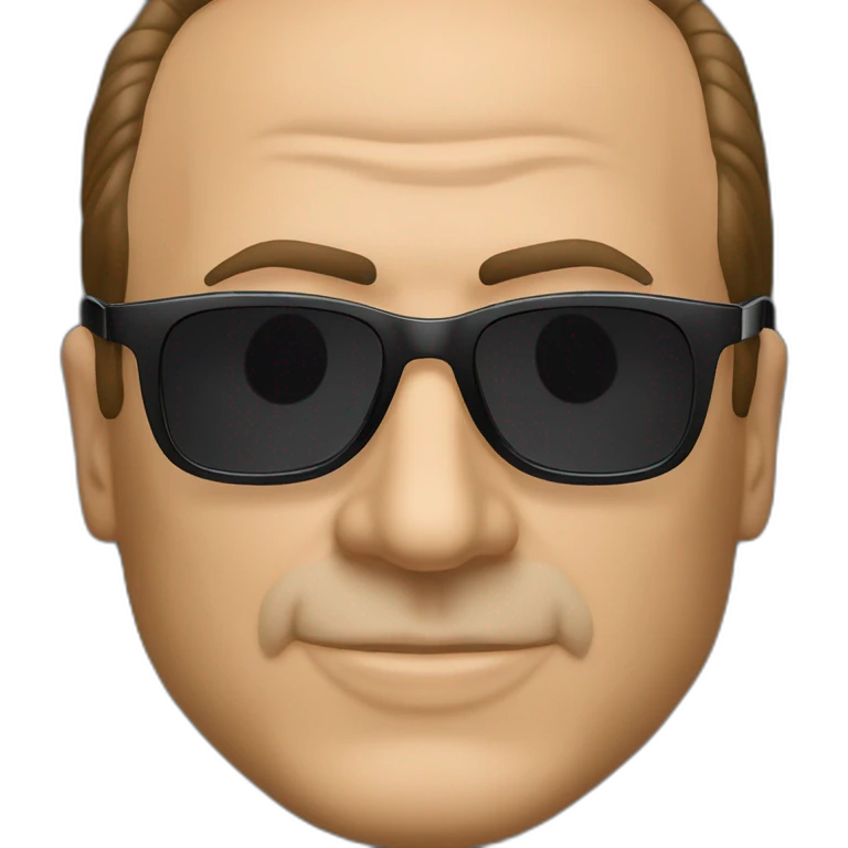 Silvio Berlusconi sunglasses emoji