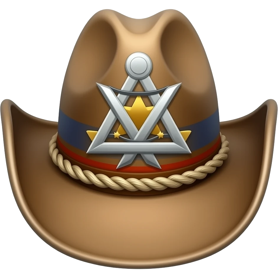 Filipino freemason cowboy hat emoji