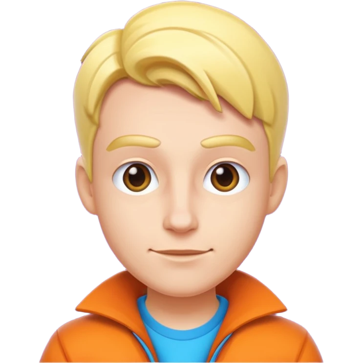 Character concept design creation: Hypercasual toon hero emoji