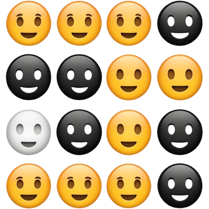 Black circle emoji