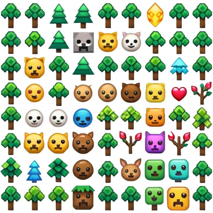 minecraft tematikos magic forest discord serveriuj emoji emoji