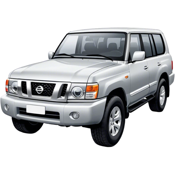 Nissan Patrol - Nissan (Model Year: 2022) (Iconic colour: Silver) emoji