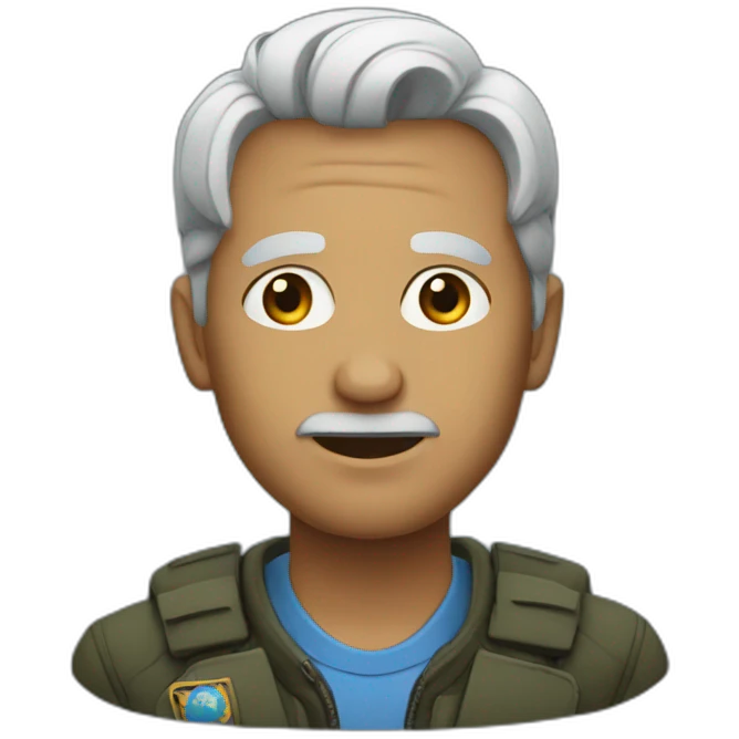 Un homme Dubitatif emoji