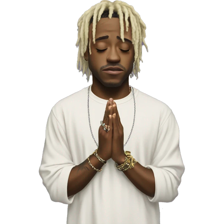 Lil uzi vert praying emoji
