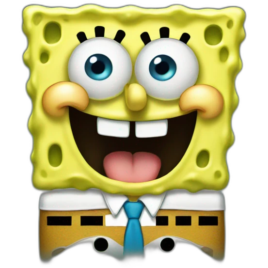 SpongeBob with Patric emoji