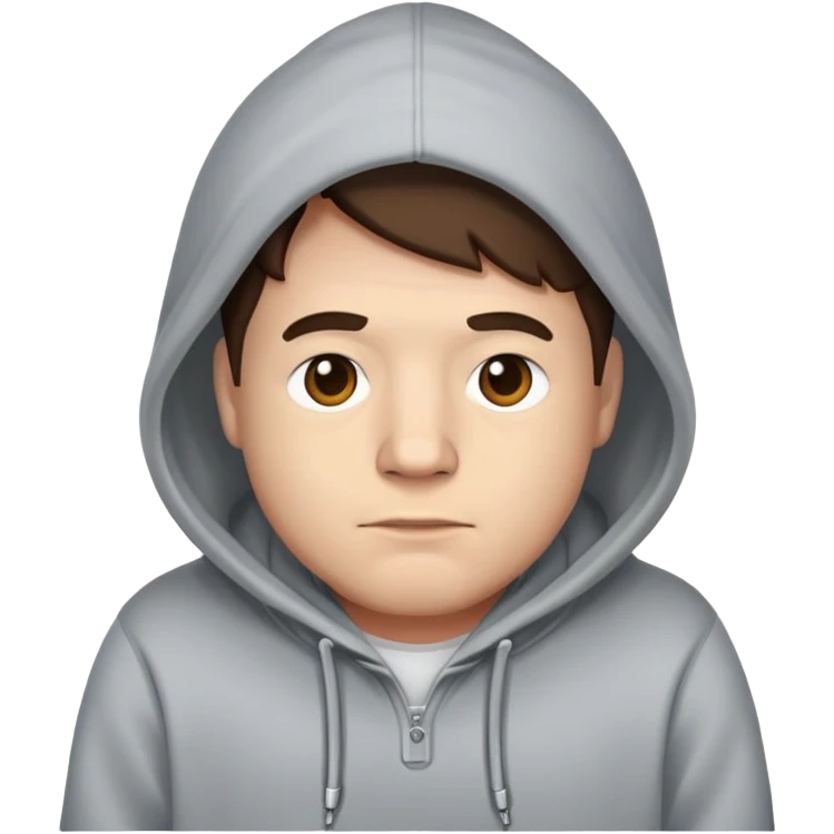 Winston wearing a hoodie emoji