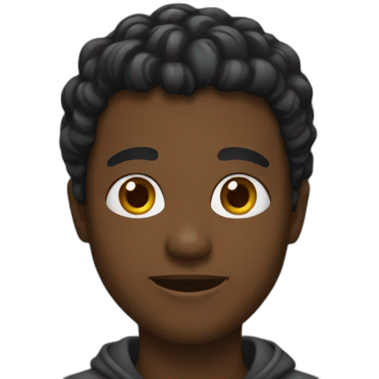 black person emoji