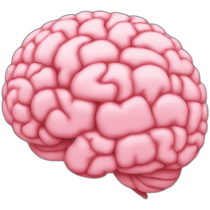 brain simple emoji