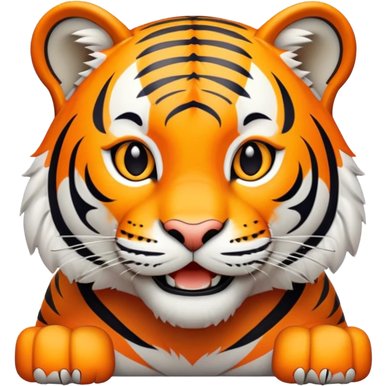 LSU tiger friendly pose emoji