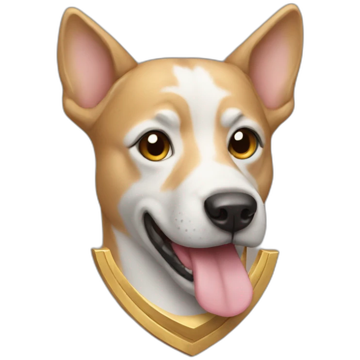 dog trophy emoji