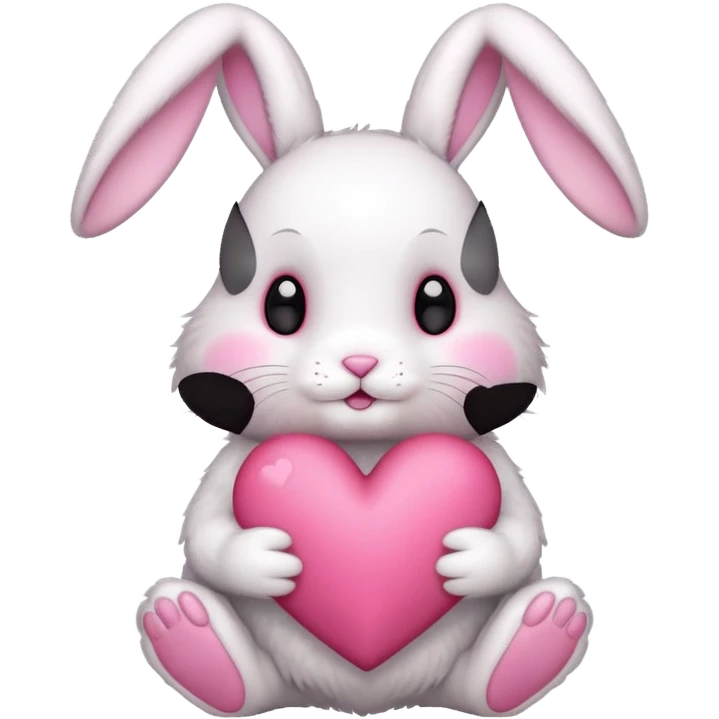 Bunny heart  emoji