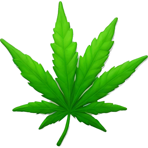 Weed leaf emoji