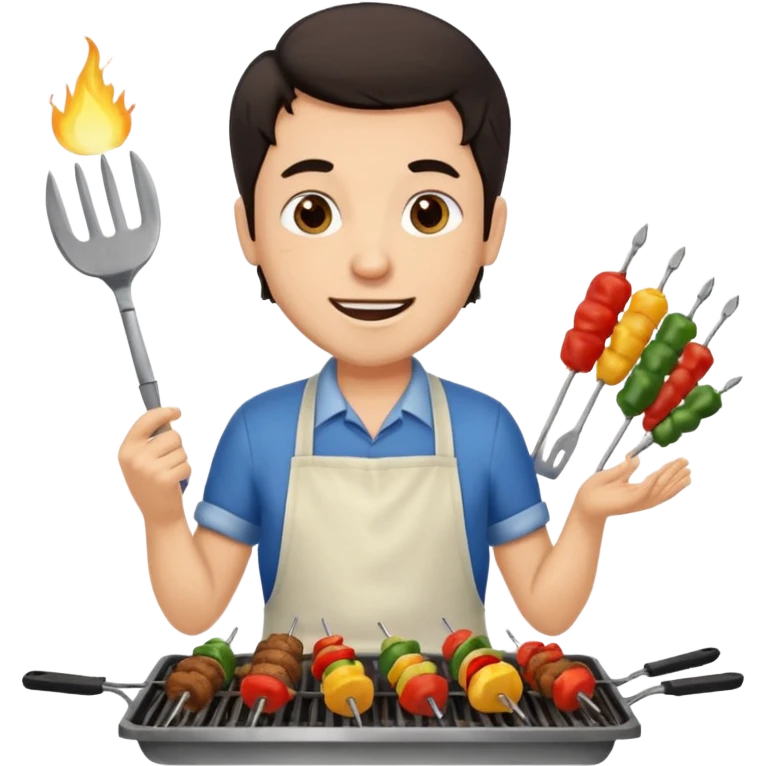 کبابی و آشپز  emoji